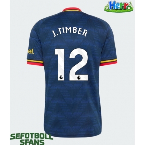 Arsenal Jurrien Timber #12 Bortatröja 2026-27 Kortärmad